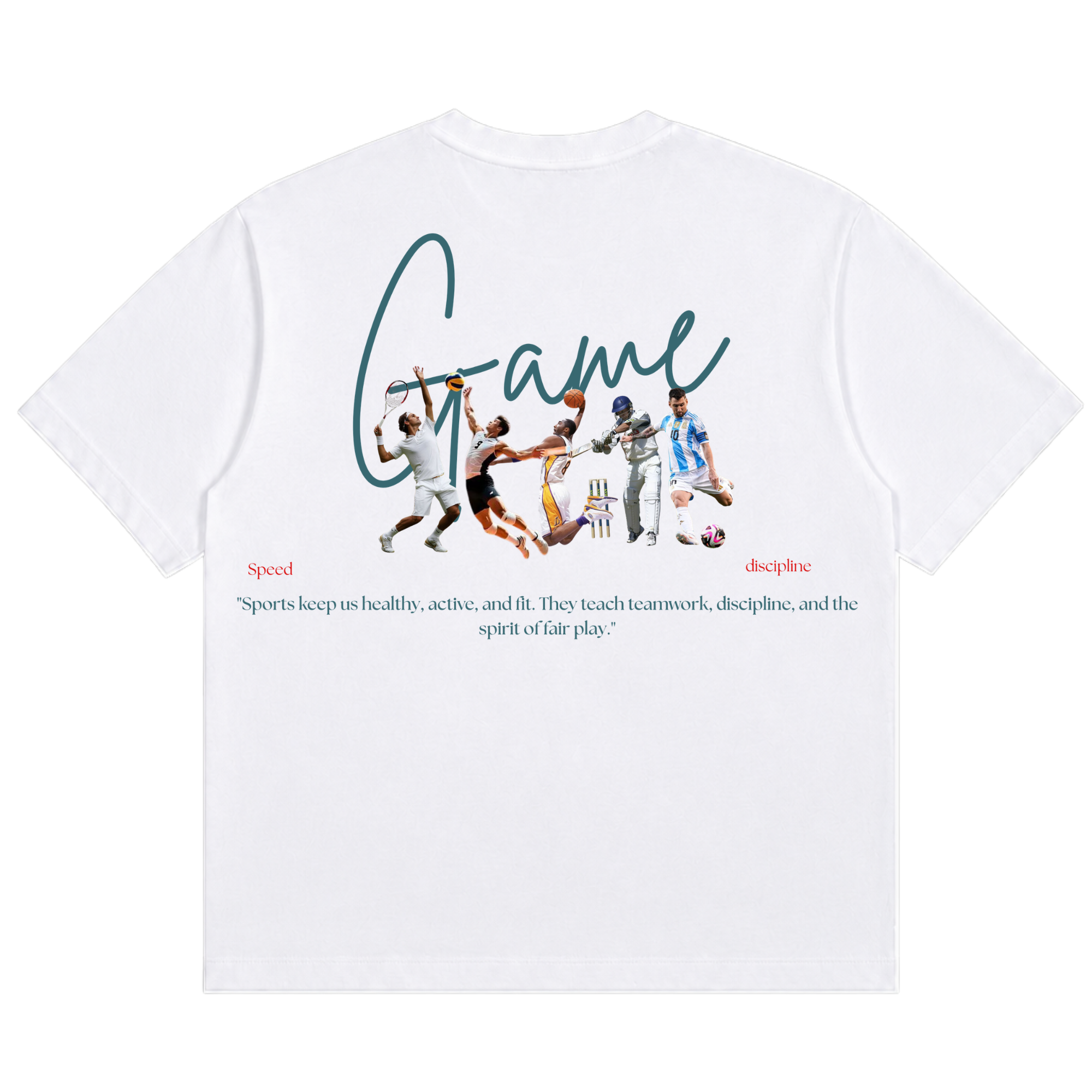 Oversized sports desgin
